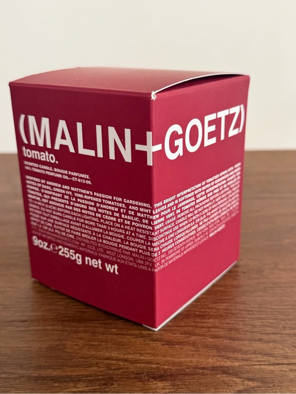 MALIN+GOETZ inspired by